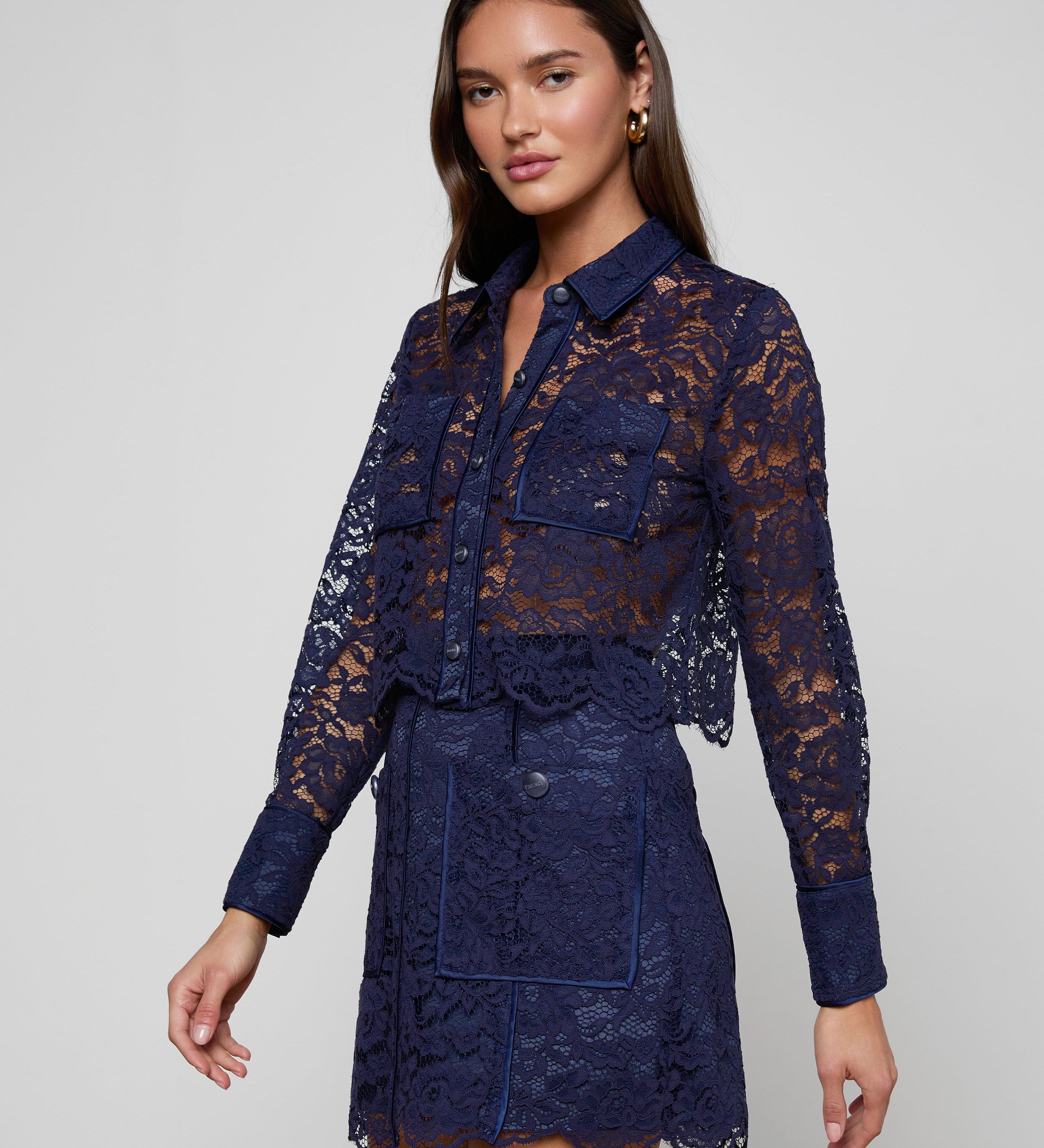 L'AGENCE - Roelle Lace Blouse