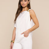 L'AGENCE - Driselle Scarf Top
