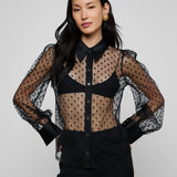 L'AGENCE - Sophie Long - Sleeved Blouse