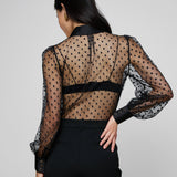 L'AGENCE - Sophie Long - Sleeved Blouse