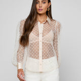 L'AGENCE - Sophie Long - Sleeved Blouse