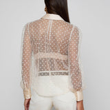 L'AGENCE - Sophie Long - Sleeved Blouse