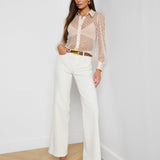 L'AGENCE - Sophie Long - Sleeved Blouse