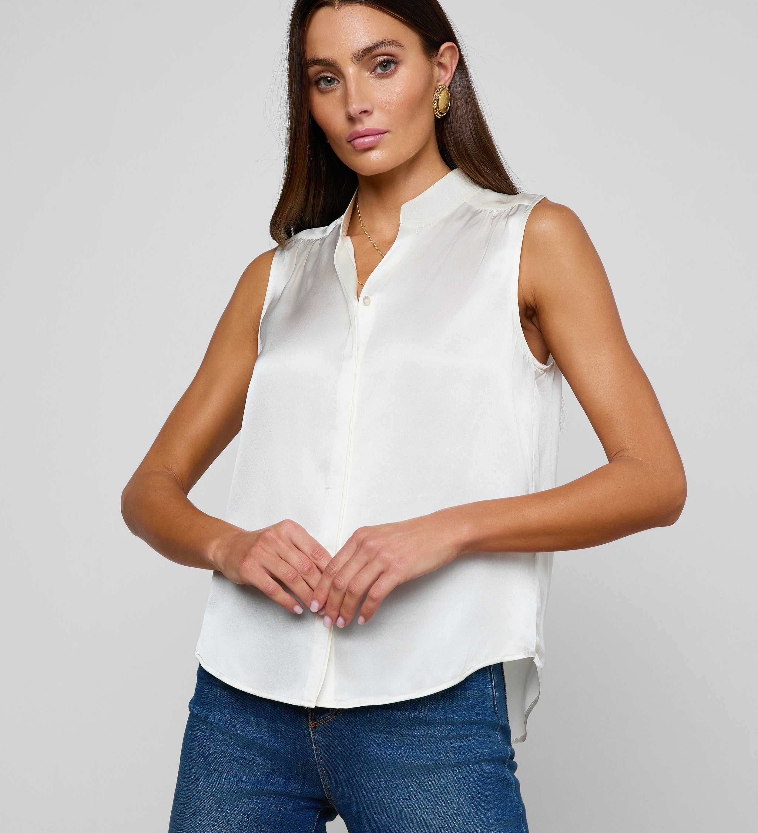 L'AGENCE - Phoebe Silk Blouse