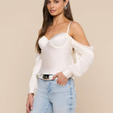 L'AGENCE - Saya Satin Top