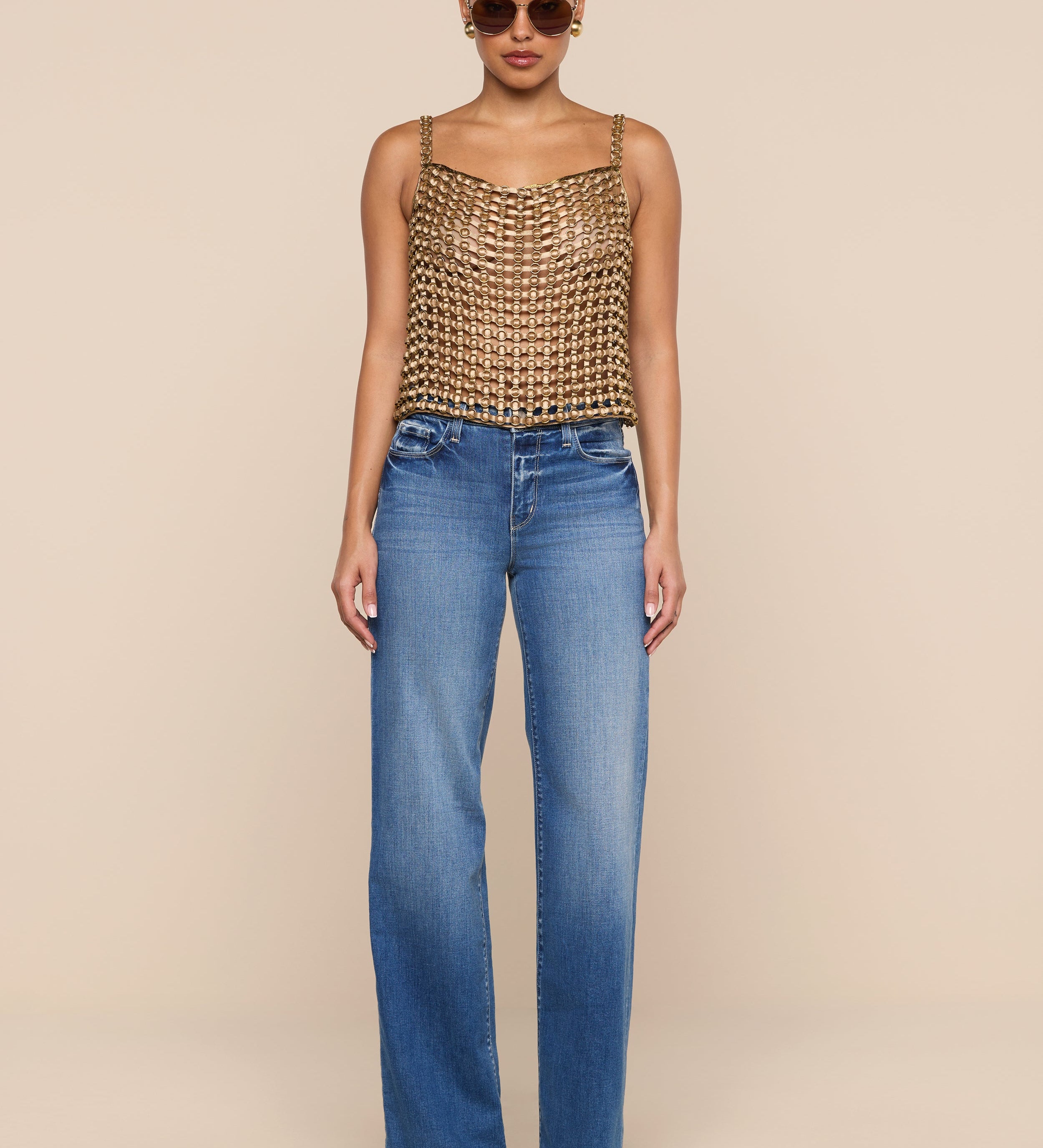 L'AGENCE - Joanette Embellished Tank