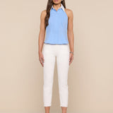 L'AGENCE - Rina Poplin Halter Top