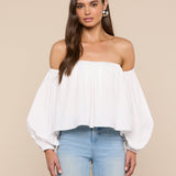 L'AGENCE - Sarai Off - the - Shoulder Top