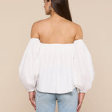 L'AGENCE - Sarai Off - the - Shoulder Top
