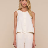 L'AGENCE - Foster Linen Top
