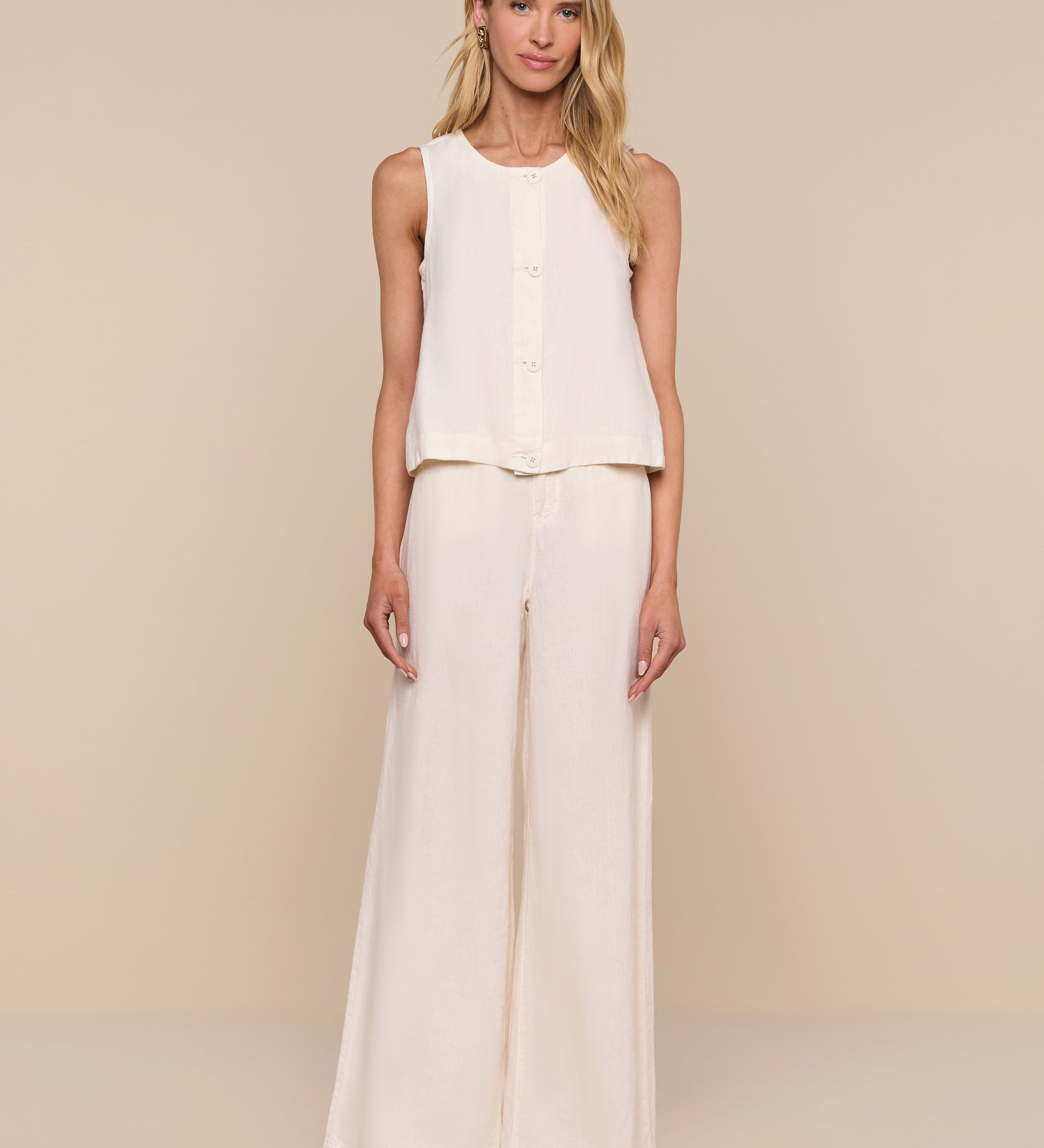L'AGENCE - Foster Linen Top