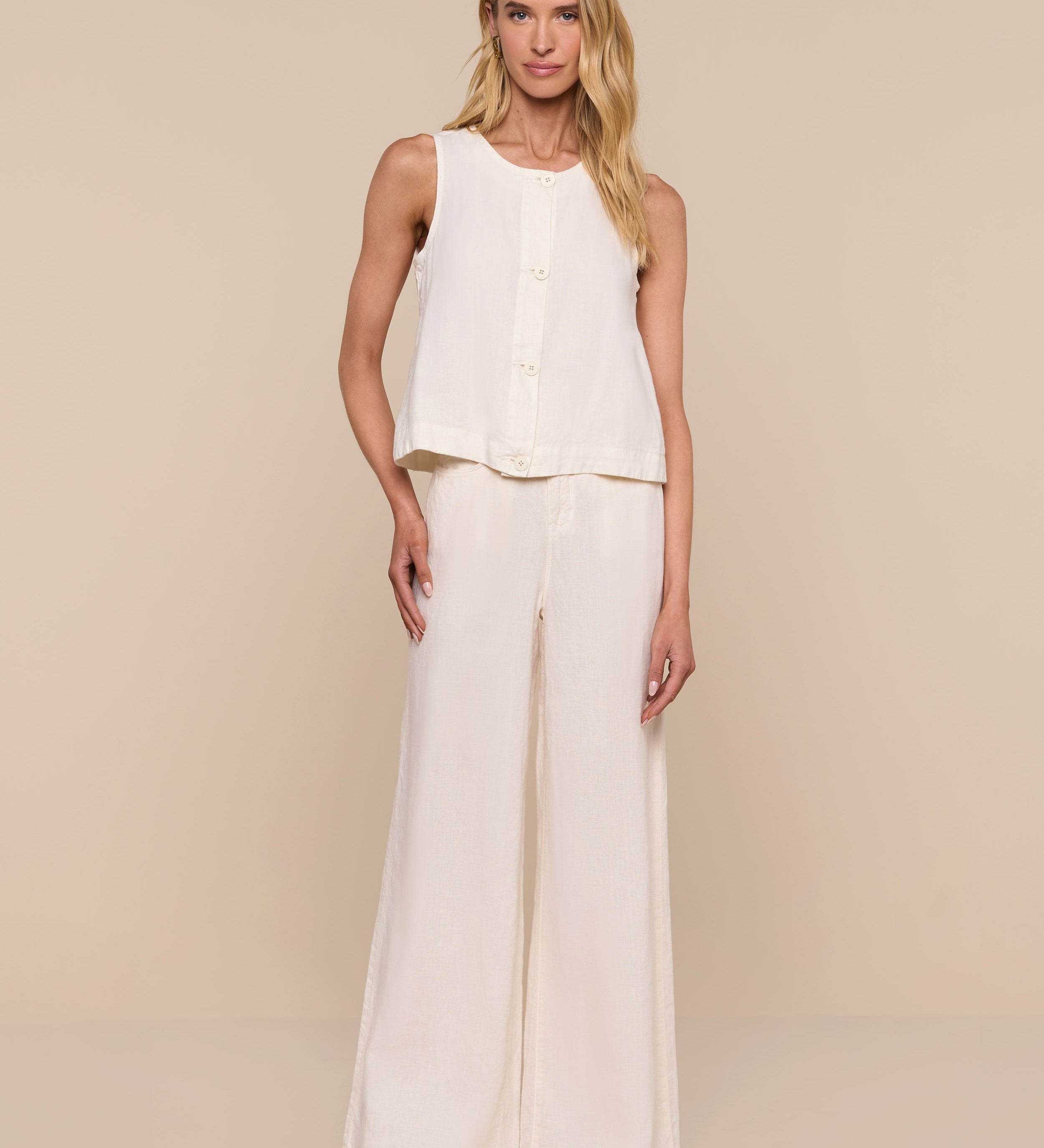 L'AGENCE - Foster Linen Top