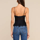 L'AGENCE - Elka Satin Lace Camisole