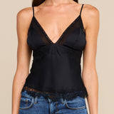 L'AGENCE - Elka Satin Lace Camisole