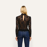L'AGENCE - Amarenthe Lace Blouse