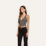 L'AGENCE - Nixe Embellished Vest
