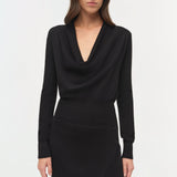 Simkhai - Aster Draped Wool Mini Dress