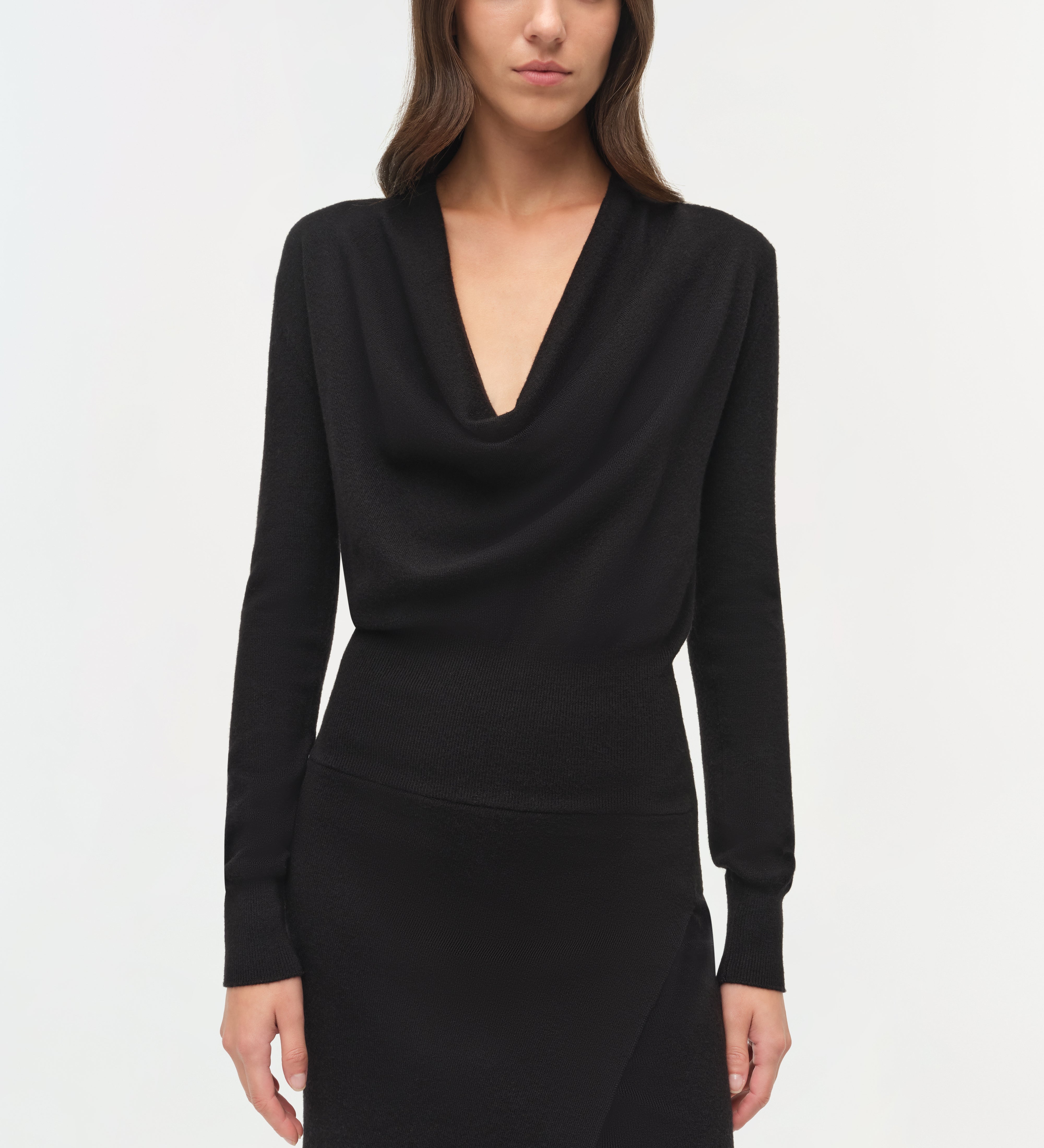 Simkhai - Aster Draped Wool Mini Dress