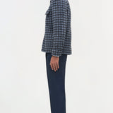 Simkhai - Caleb Brushed Plaid Shirt Jacket