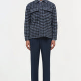 Simkhai - Caleb Brushed Plaid Shirt Jacket