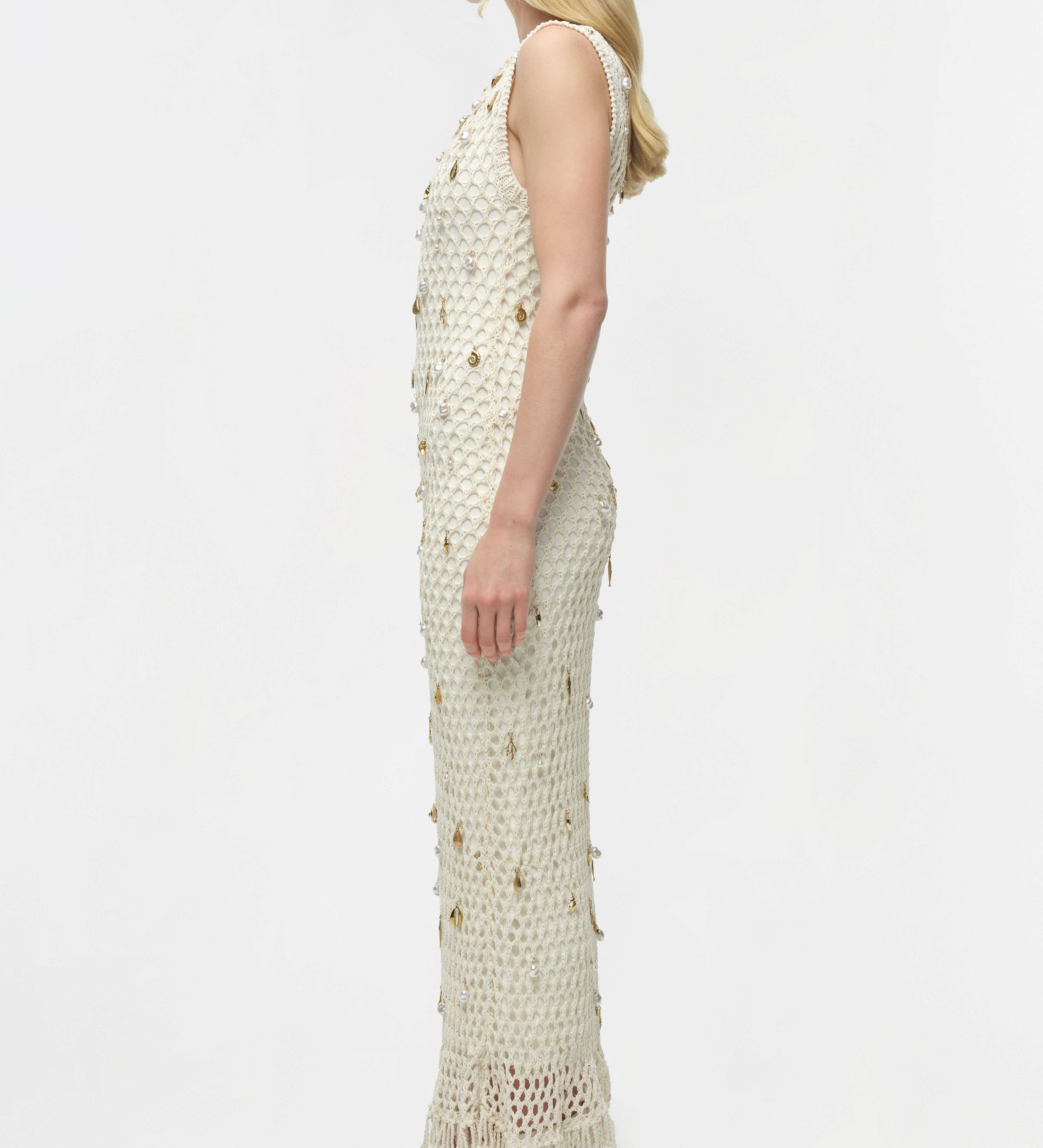 Simkhai - Coralia Knit Charmed Midi Dress