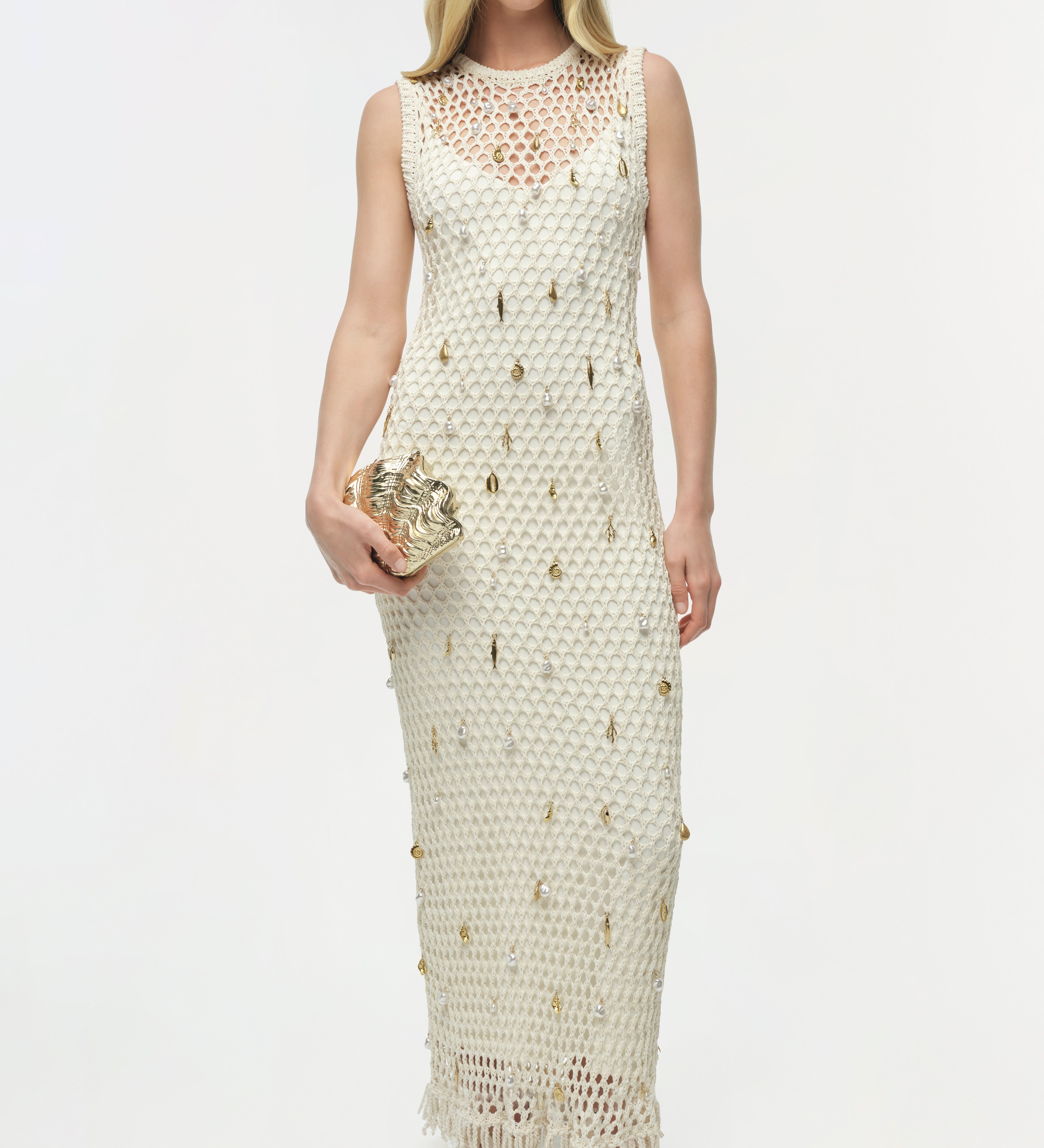 Simkhai - Coralia Knit Charmed Midi Dress
