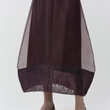 Simkhai - Maril Knit Organza Midi Dress