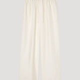 ROHE - Wide leg silk trousers | cream
