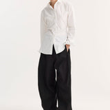 ROHE - Poplin shaped shirt | optic white