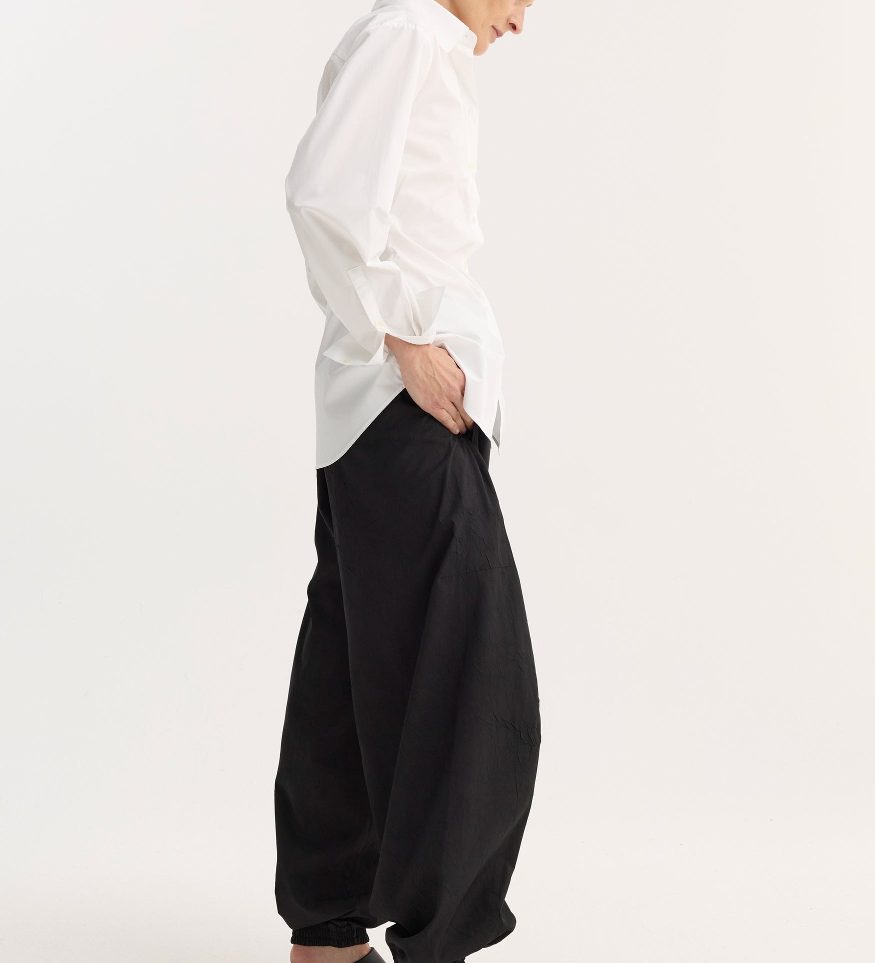 ROHE - Poplin shaped shirt | optic white