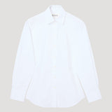ROHE - Poplin shaped shirt | optic white