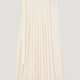 ROHE - Plissé wrap skirt | cream