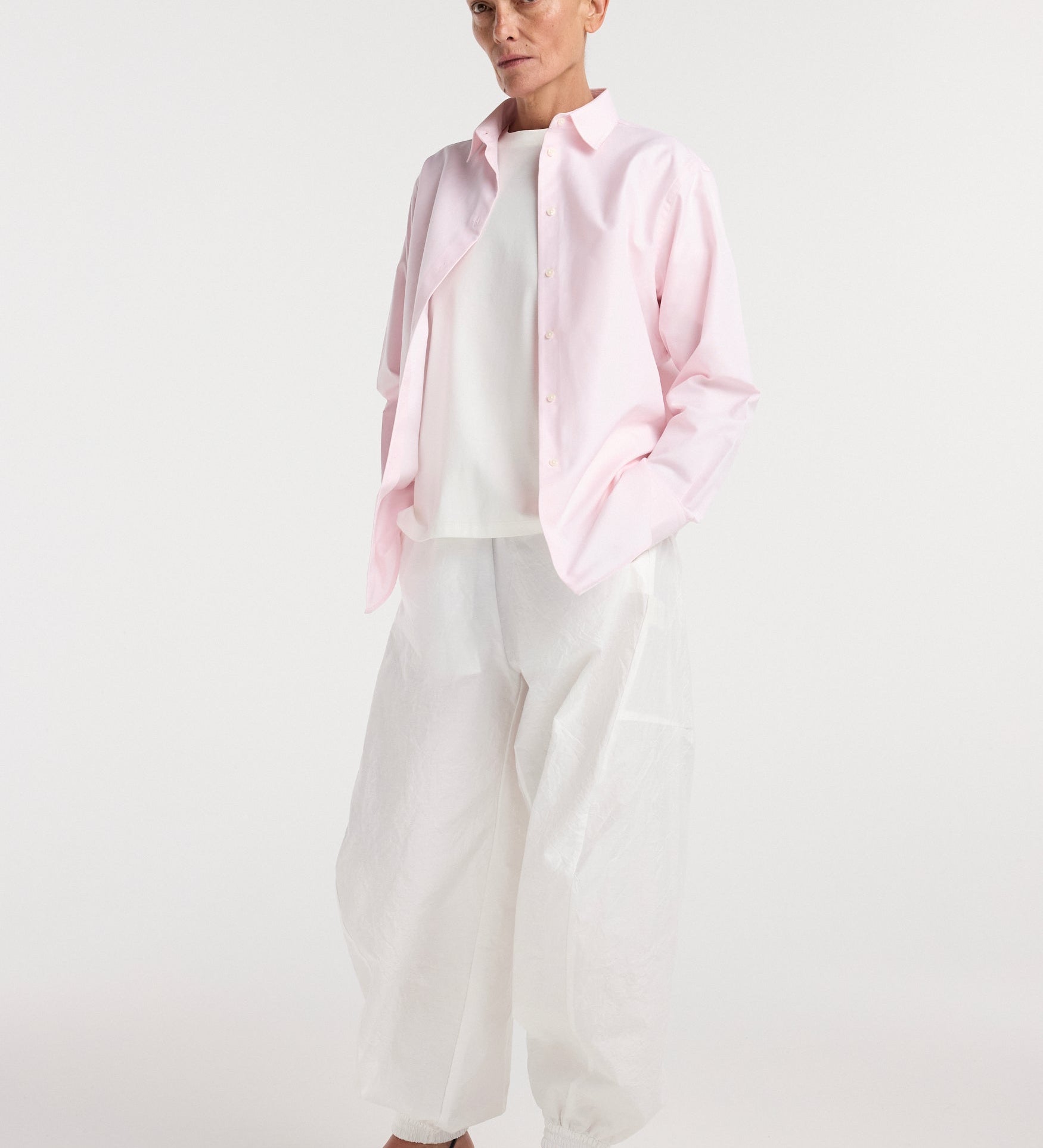 ROHE - Classic fit shirt | oxford pink
