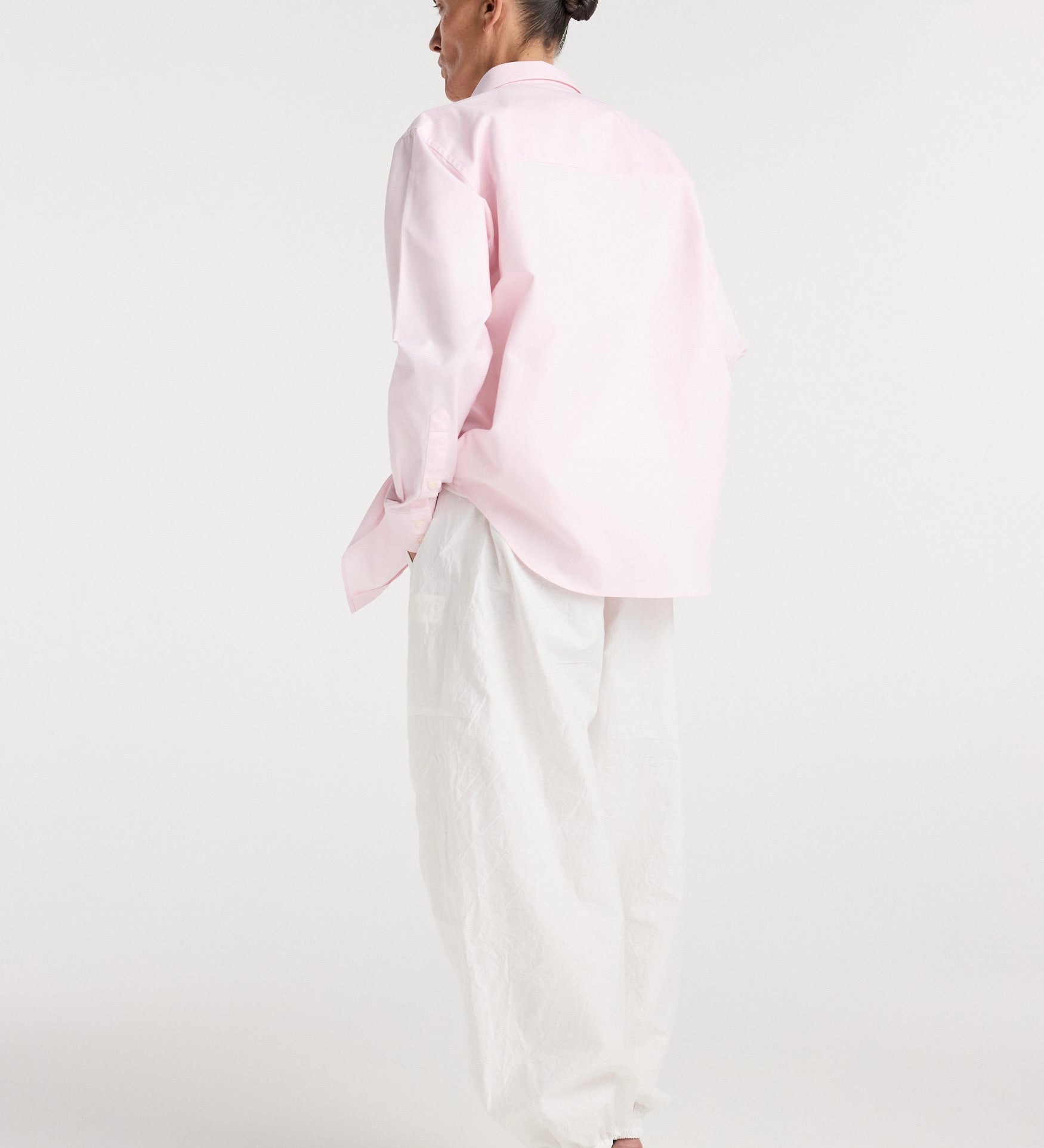 ROHE - Classic fit shirt | oxford pink