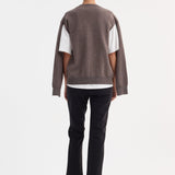 ROHE - Cigarette scuba trousers | black