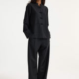 ROHE - Pankou closure jacket | black