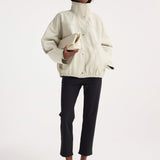 ROHE - Reinvented leather jacket | chalk
