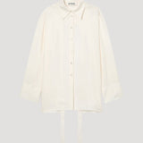 ROHE - Deconstructed silk shirt | cream