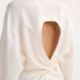 ROHE - Deconstructed silk shirt | cream