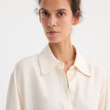 ROHE - Deconstructed silk shirt | cream