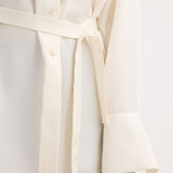 ROHE - Deconstructed silk shirt | cream