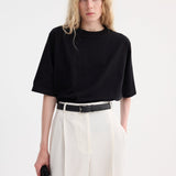 ROHE - Oversized cotton t-shirt | black