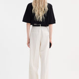 ROHE - Oversized cotton t-shirt | black