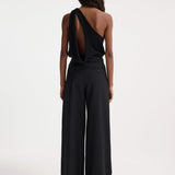 ROHE - Relaxed drawstring trousers | black