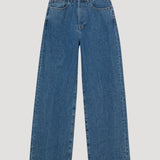 ROHE - Signature baggy fit denim | mid denim blue