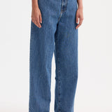 ROHE - Signature baggy fit denim | mid denim blue