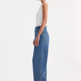 ROHE - Signature baggy fit denim | mid denim blue