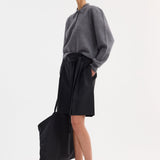 ROHE - Tailored belted shorts | black
