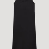 ROHE - Scoop-neck silk dress | black