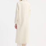 ROHE - Signature opera coat | ivory